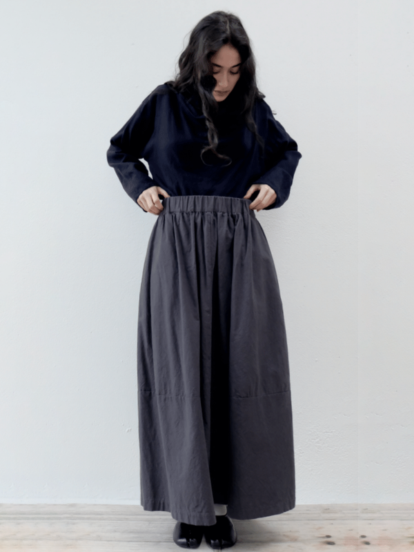 Elsa Esturgie - Ovale Cotton Skirt - Verdalina