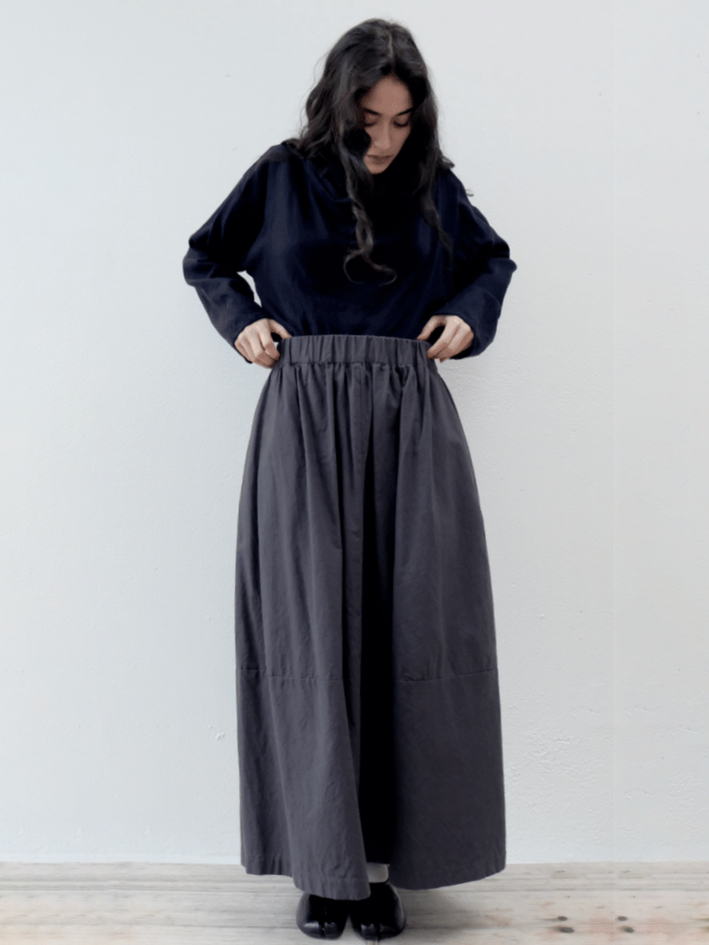 Elsa Esturgie - Ovale Cotton Skirt - Verdalina