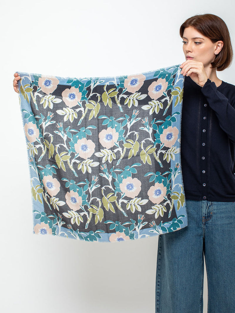 Epice - Square Floral Bandana - Verdalina