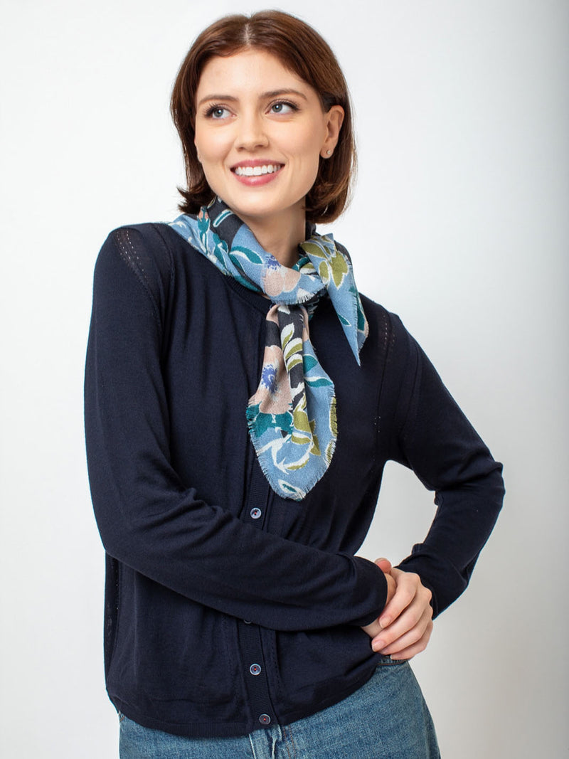 Epice - Square Floral Bandana - Verdalina