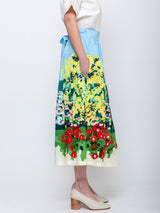 Mii Collections - Eze Embroidered Skirt - Multicolor - Verdalina