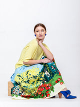 Mii Collections - Eze Embroidered Skirt - Multicolor - Verdalina