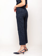 Odeeh - Fil Coupe Pants - Navy Dots - Verdalina