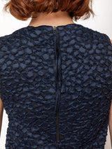 Fil Coupe Top - Navy Dots
