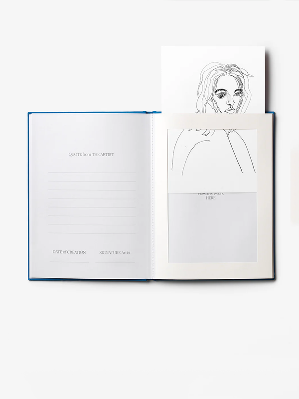 Frame Book - Great Art - Blue