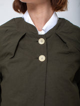 Gallego Desportes - Juliette Jacket - Green Cotton - Verdalina