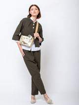 Gallego Desportes - Juliette Jacket - Green Cotton - Verdalina