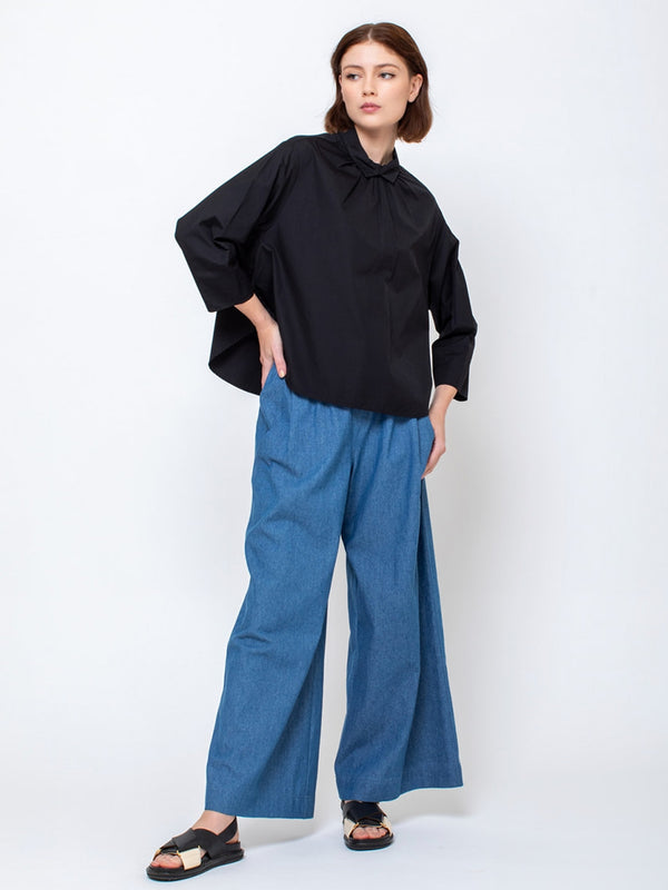 Gallego Desportes - Long Sleeve Button Back Shirt - Verdalina
