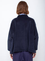 Gallego Desportes - Sunset Corduroy Jacket - Navy - Verdalina