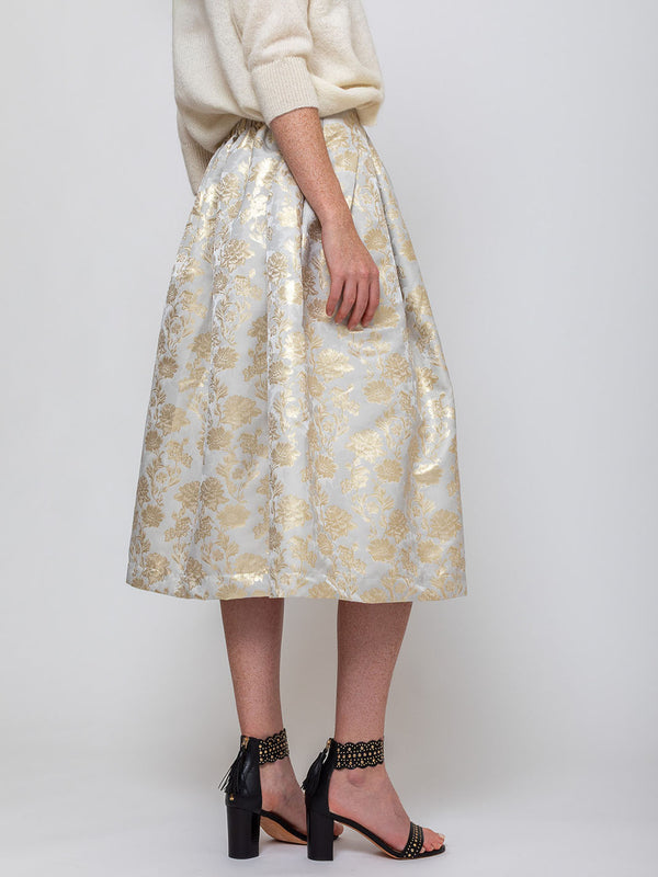 Gallego Desportes - Princesse Skirt - Gold Brocade - Verdalina