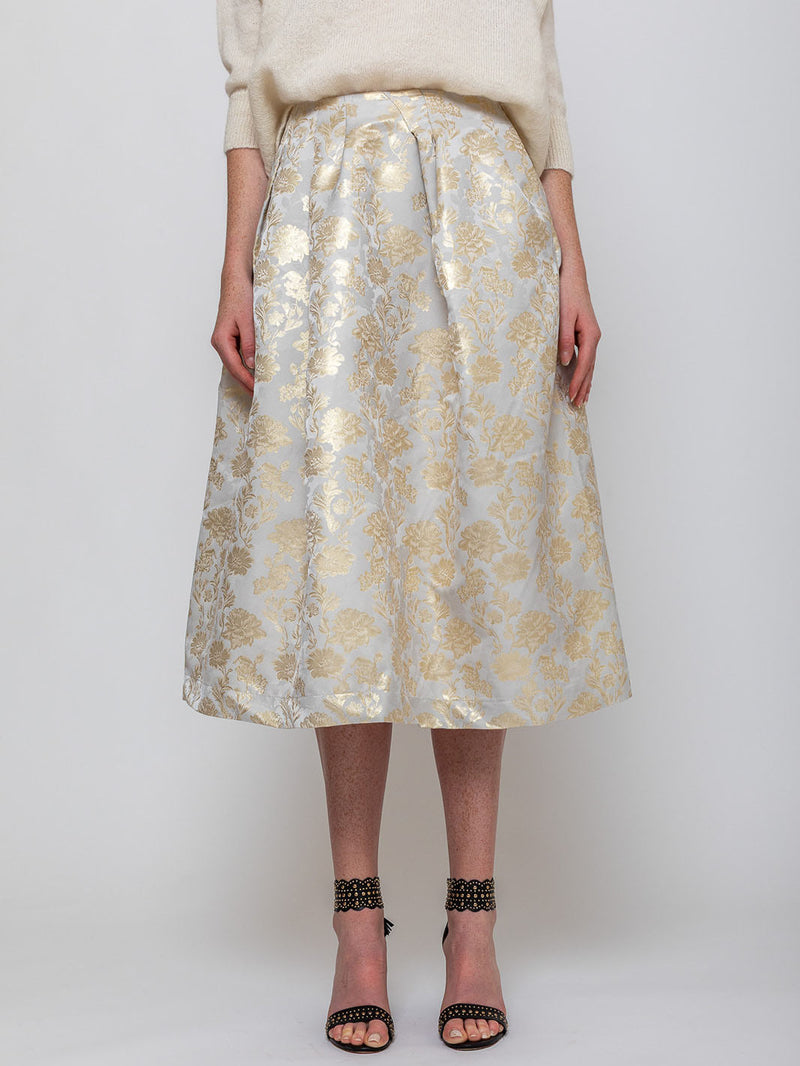 Gallego Desportes - Princesse Skirt - Gold Brocade - Verdalina