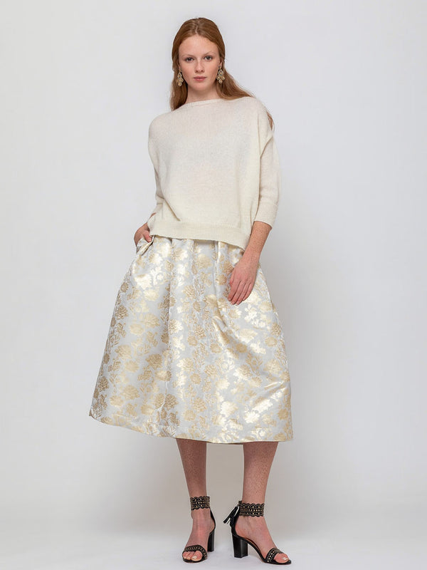 Gallego Desportes - Princesse Skirt - Gold Brocade - Verdalina