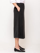 Gonna Carta Needlecord Skirt - Ferro