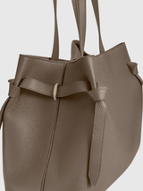 Yuzefi - Gyoza Tote - Pebble Grain Leather - Verdalina