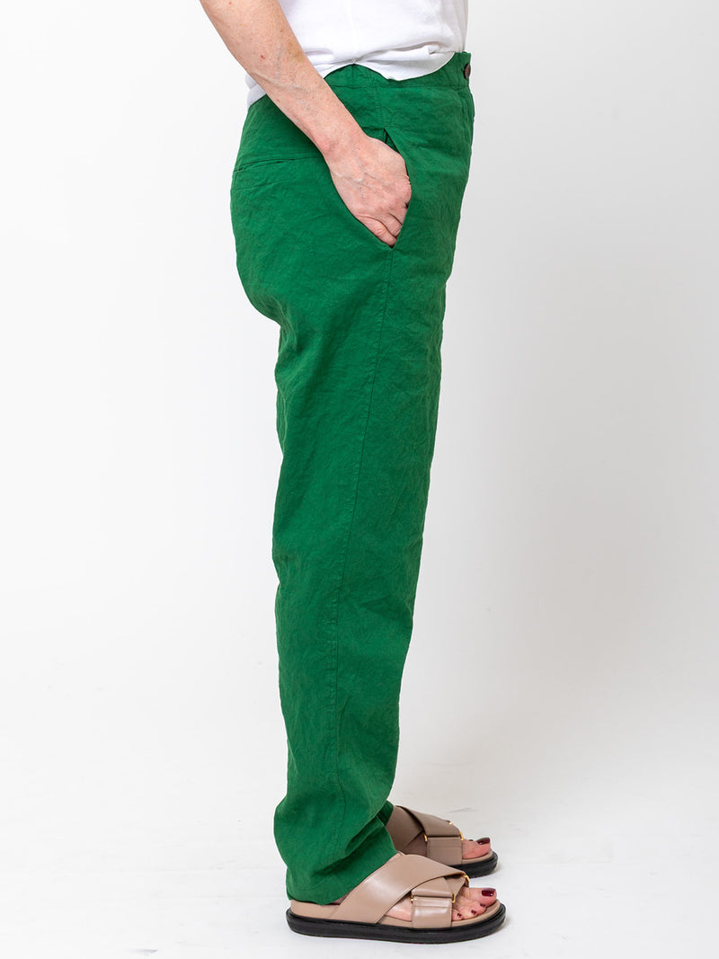 Hannoh Wessel - Prima Gabardine Pants - Grass - Verdalina