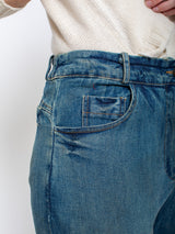 Hannoh Wessel - Prunella Denim Pants - Stoned - Verdalina