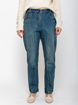Hannoh Wessel - Prunella Denim Pants - Stoned - Verdalina