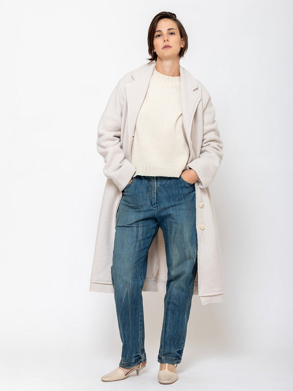 Hannoh Wessel - Prunella Denim Pants - Stoned - Verdalina