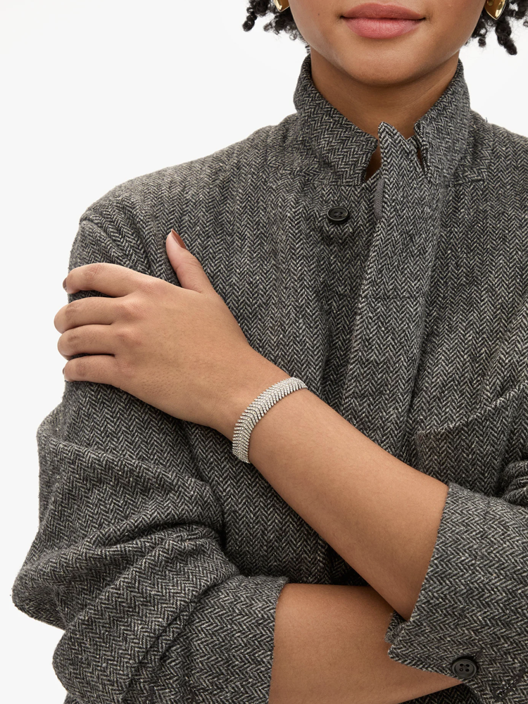 Clare V. | Herringbone Bracelet | Verdalina