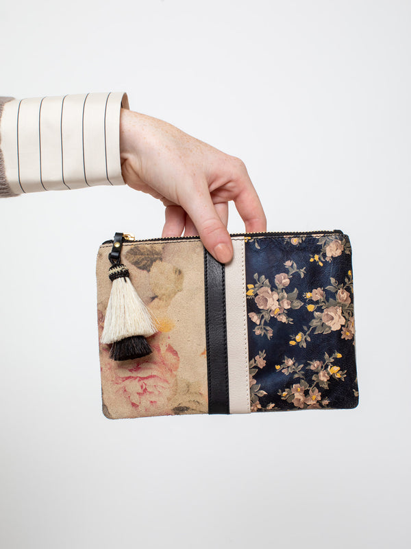 Small Pouch - Army Floral