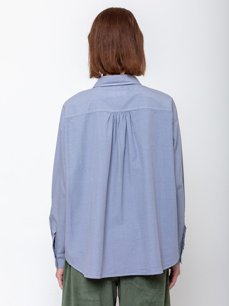 Eolia Button Front Shirt - River
