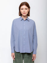 Eolia Button Front Shirt - River