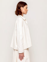 Camicia Tina Needlecord Top - Winter White