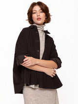 Camicia Quadra Top - Cacao