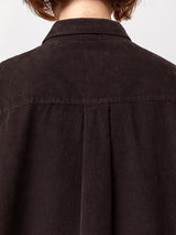 Camicia Quadra Top - Cacao
