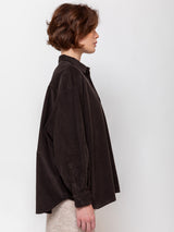 Camicia Quadra Top - Cacao