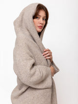 Capote Coat - Pebble