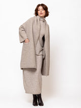 Capote Coat - Pebble