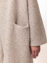 Capote Coat - Pebble