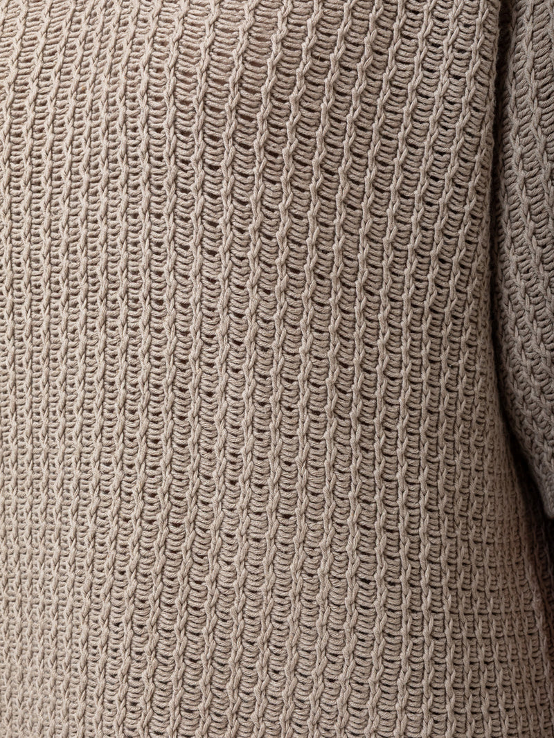 Lauren Manoogian - Rack Polo Top - Sisal - Verdalina