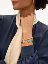 Clare V. - Le Heartbreaker Bracelet - Multi - Verdalina