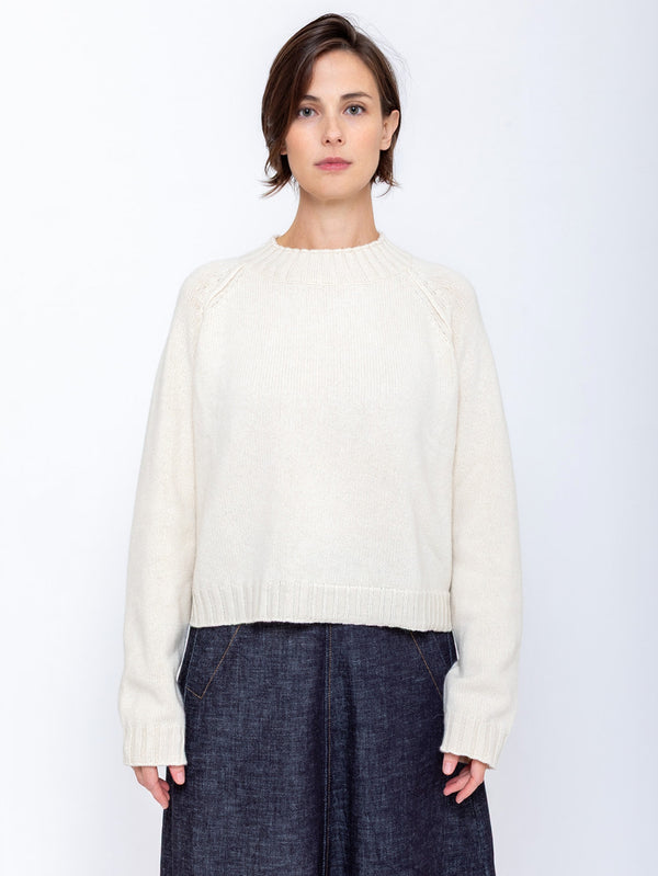 M J Watson - Short Pullover Sweater - Verdalina
