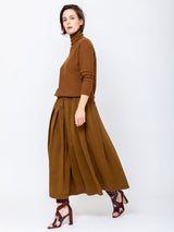 M J Watson - High Neck Pullover Sweater - Verdalina