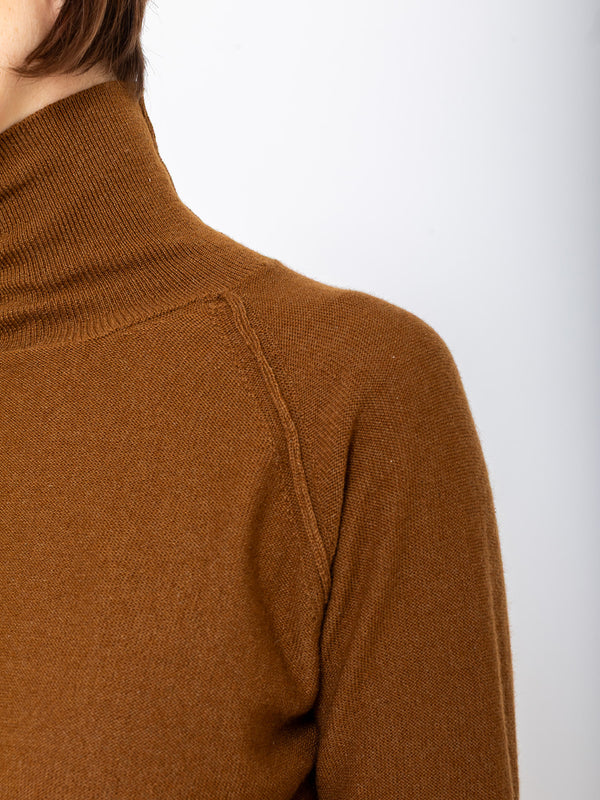 M J Watson - High Neck Pullover Sweater - Verdalina