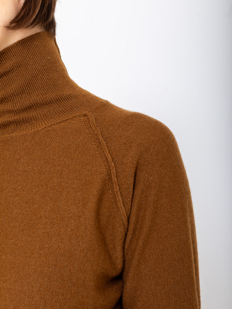 M J Watson - High Neck Pullover Sweater - Verdalina