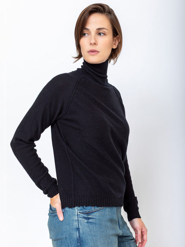 M J Watson - High Neck Pullover Sweater - Verdalina