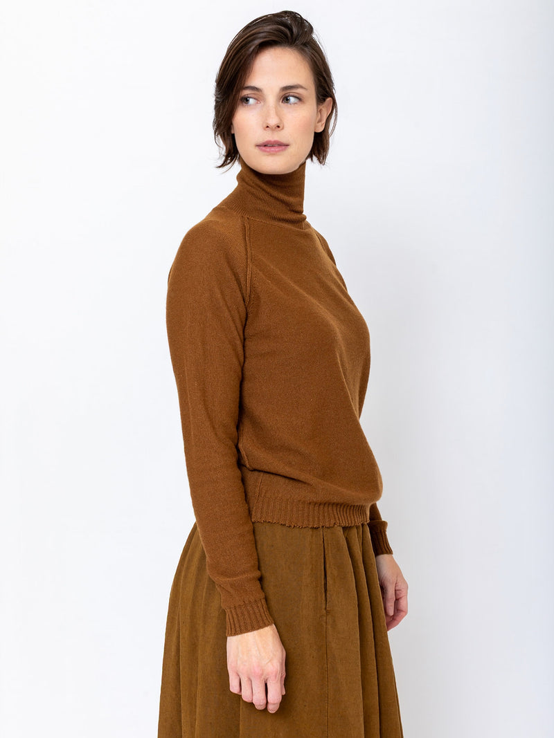 M J Watson - High Neck Pullover Sweater - Verdalina