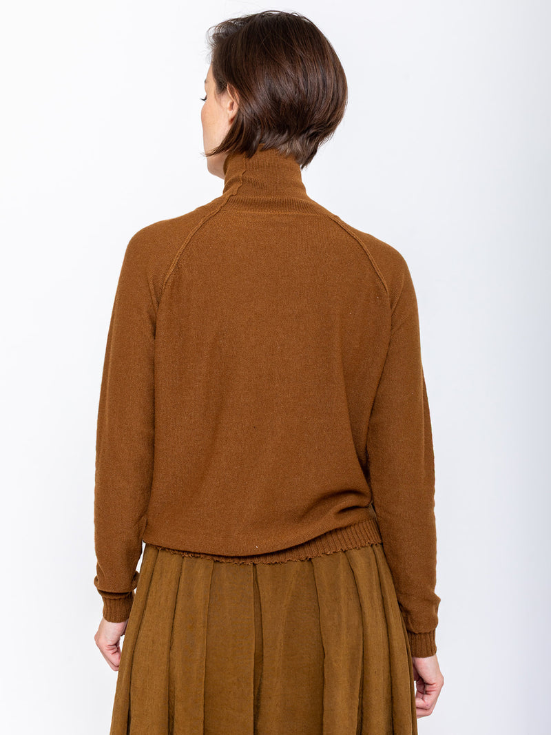 M J Watson - High Neck Pullover Sweater - Verdalina