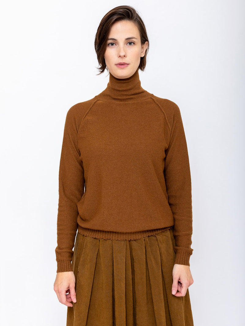 M J Watson - High Neck Pullover Sweater - Verdalina