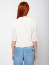 M J Watson - Linen Cardigan - Verdalina