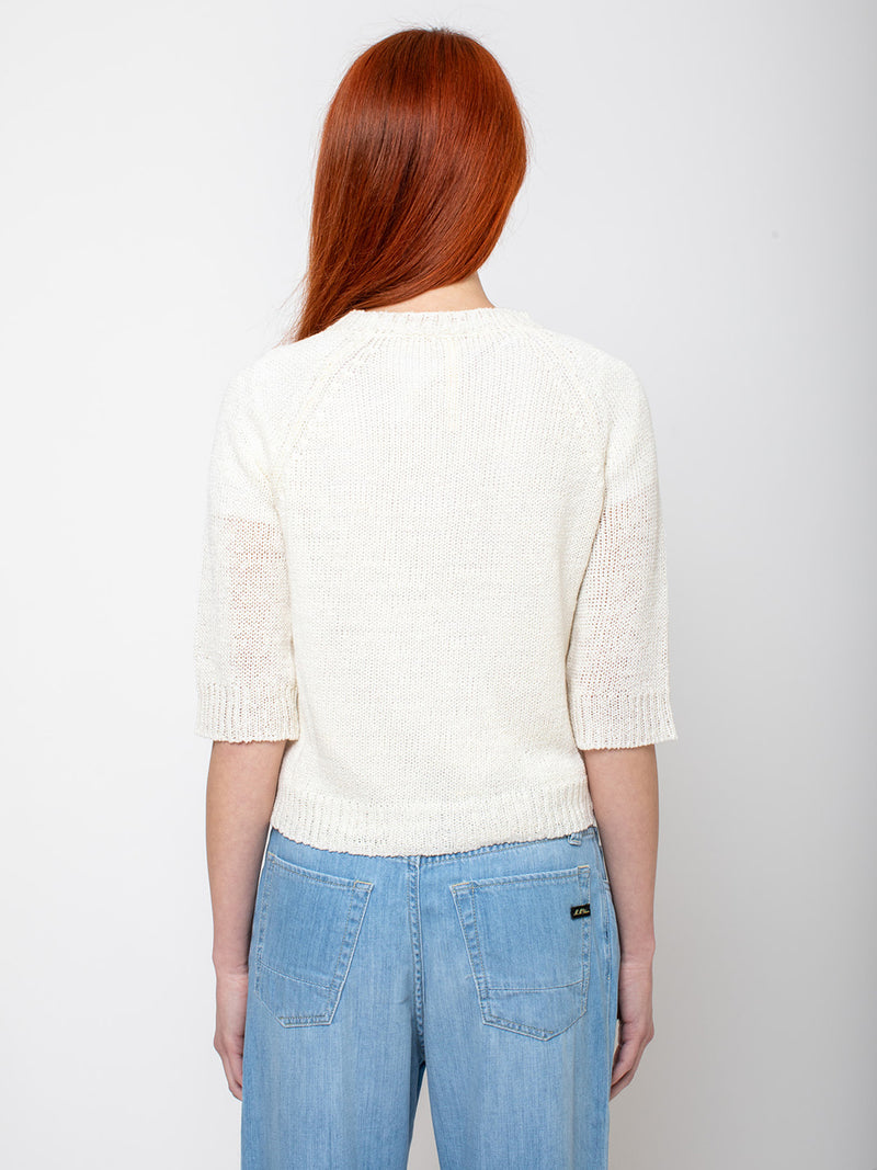 M J Watson - Linen Cardigan - Verdalina