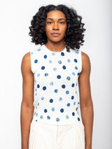 M J Watson - Sleeveless Knit Top - Verdalina