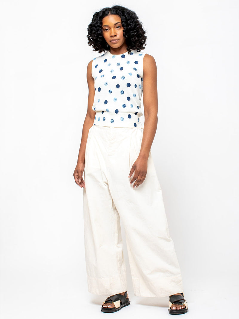 M J Watson - Sleeveless Knit Top - Verdalina