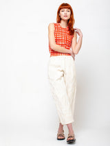 M J Watson - Sleeveless Knit Top - Verdalina
