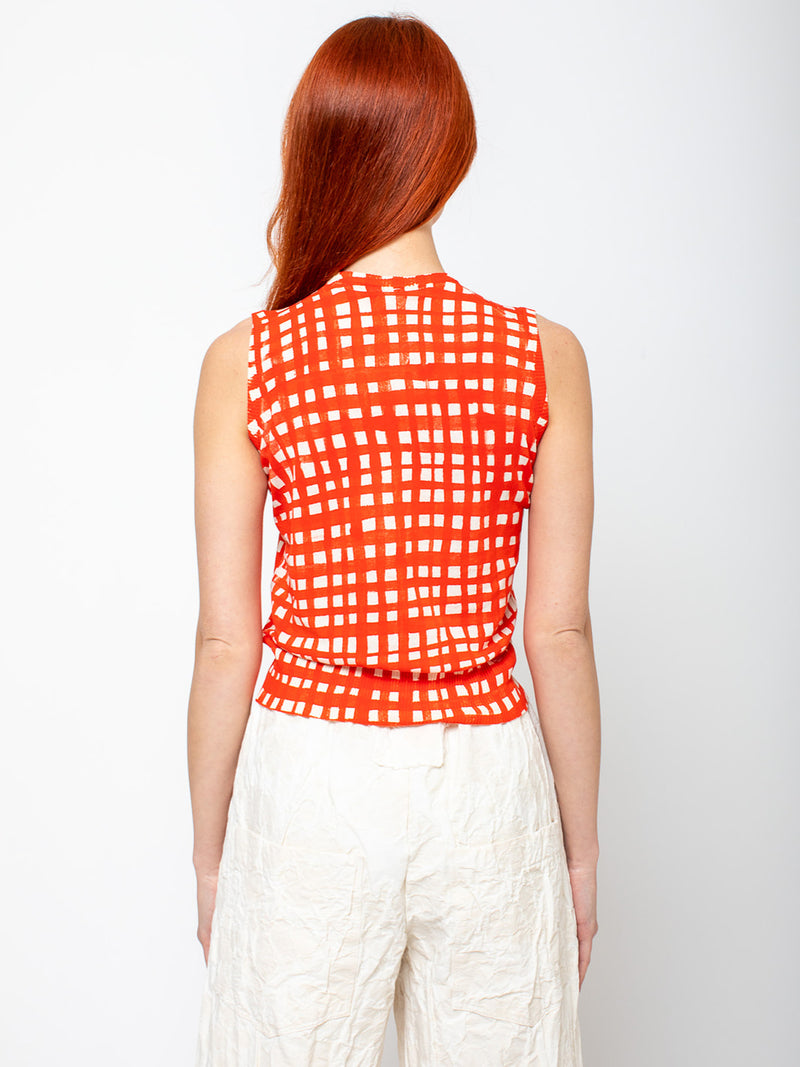 M J Watson - Sleeveless Knit Top - Verdalina