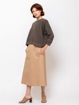 Monday12 - Noga Sweatshirt - Dark Olive - Verdalina